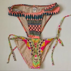 Mara Hoffman Bikini Briefs Bottom - Size M